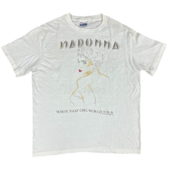 MADONNA WHO'S THAT GIRL TOUR 80s tシャツ 1987 Vintage Madonna Who's That Girl Tour Tshirt Mint