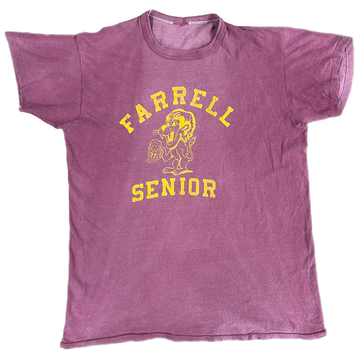 Vintage Monsignor Farrell High School &quot;Senior 77&quot; T-Shirt