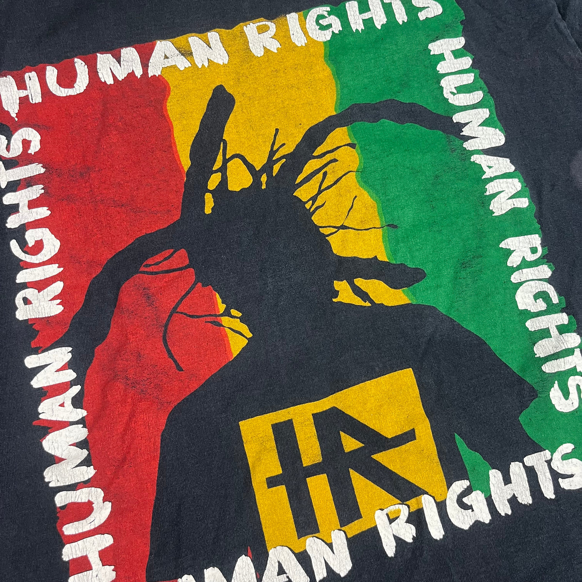 Vintage HR &quot;Human Rights&quot; T-Shirt