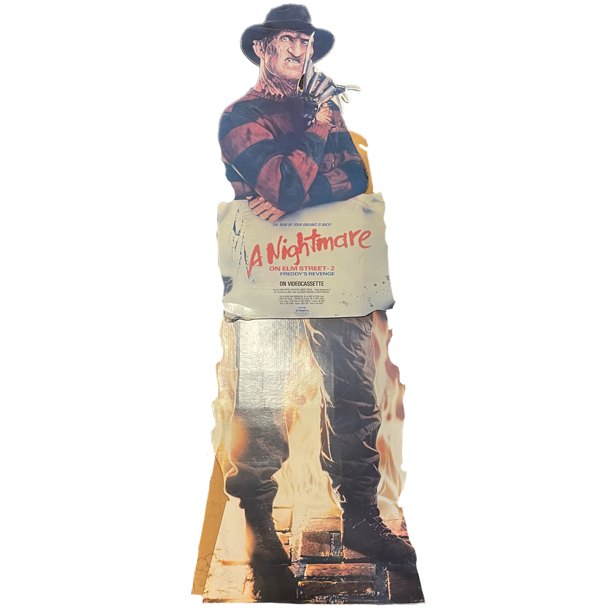 Vintage A Nightmare On Elm Street 2 “Freddy’s Revenge” New Line Cinema Promotional Standee