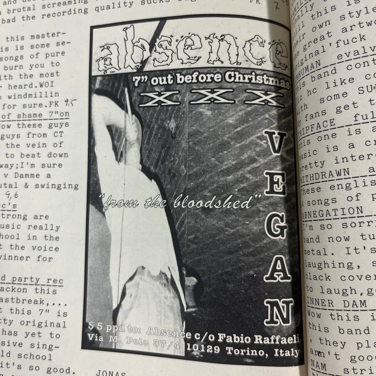 Vintage Pulverise Issue #2 &quot;H8000&quot; Hardcore Fanzine