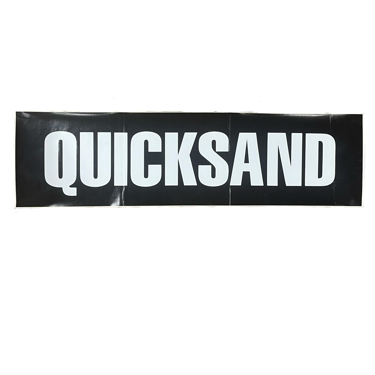 Vintage Quicksand NYC Huge Sticker