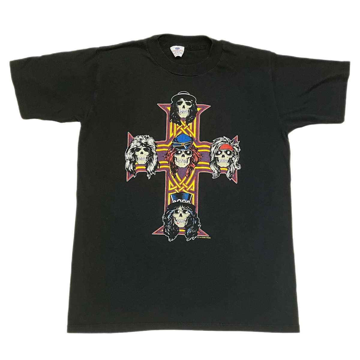 Vintage Guns N&#39; Roses &quot;Appetite For Destruction&quot; Promotional T-Shirt