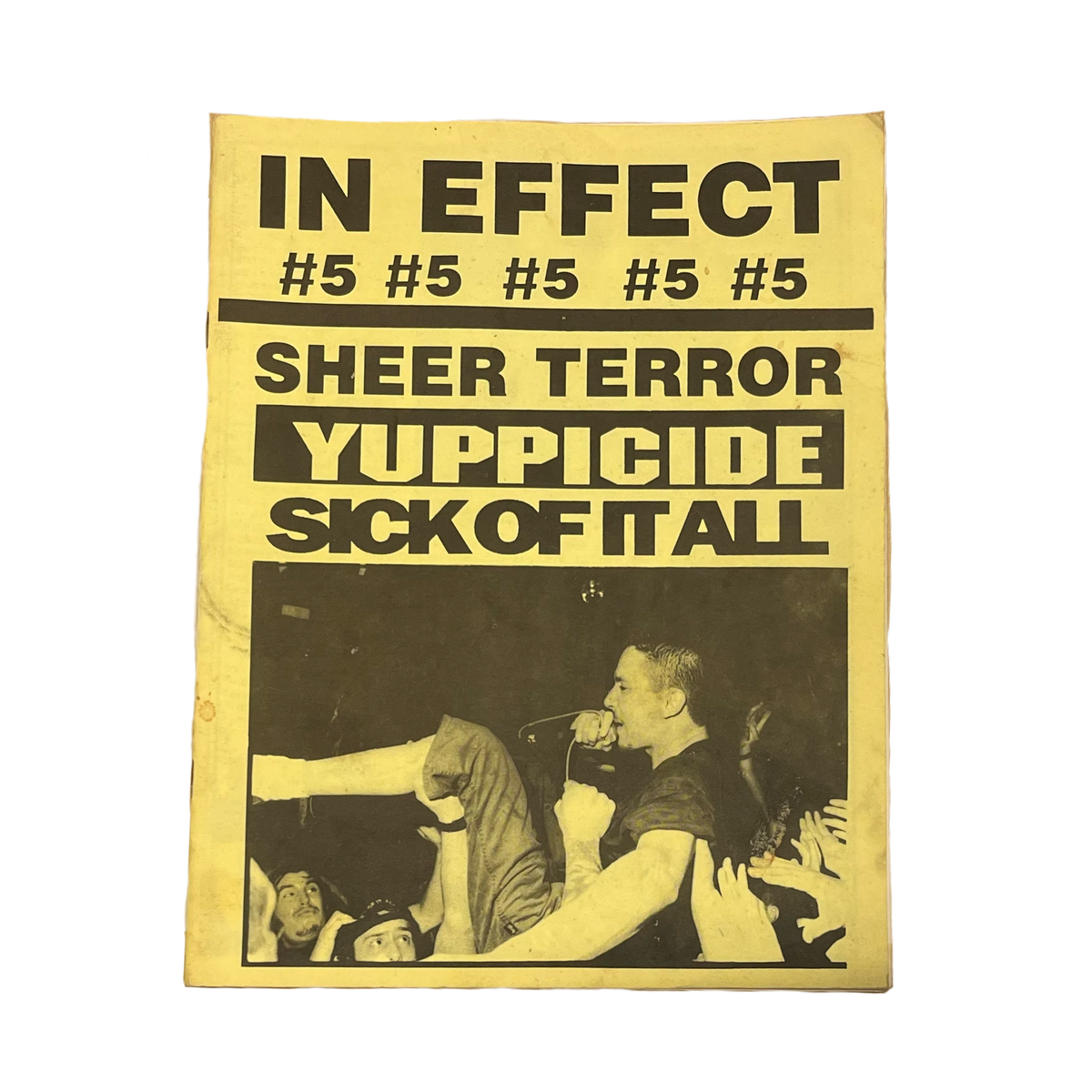 Vintage In Effect Fanzine &quot;New York Hardcore&quot; Issue #5