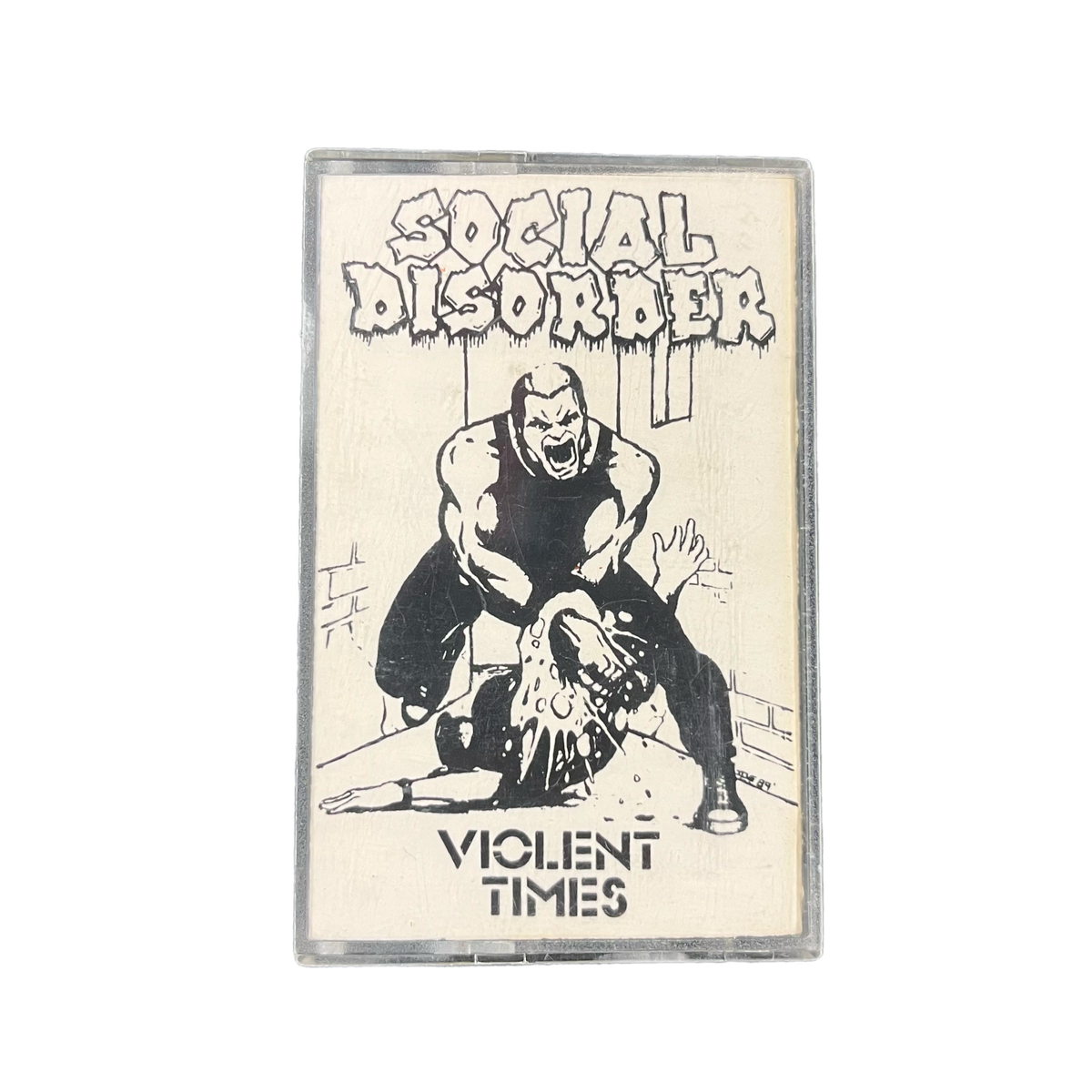 Vintage Social Disorder &quot;Violent Times&quot; Cassette Tape