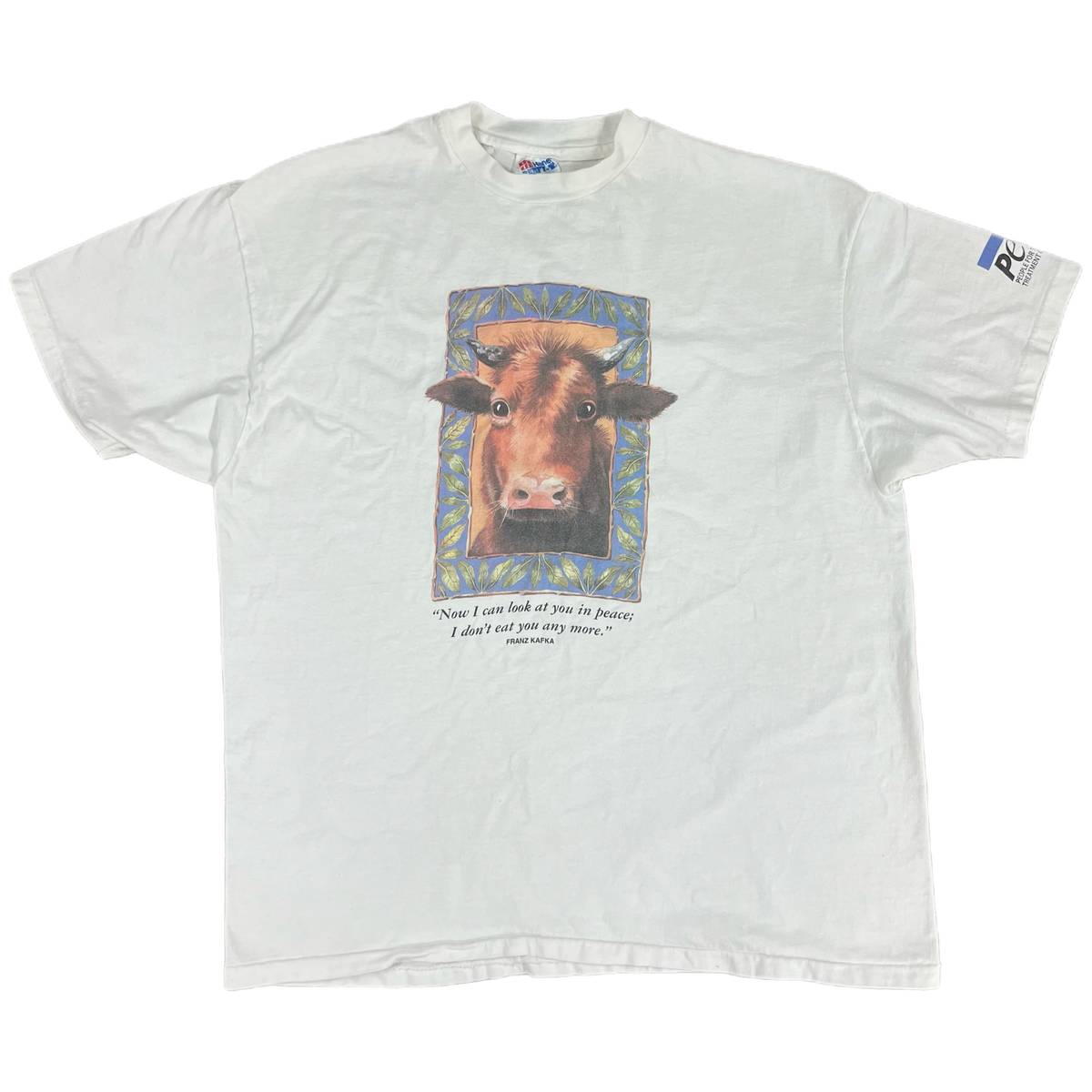 Vintage PETA &quot;Franz Kafka&quot; T-Shirt