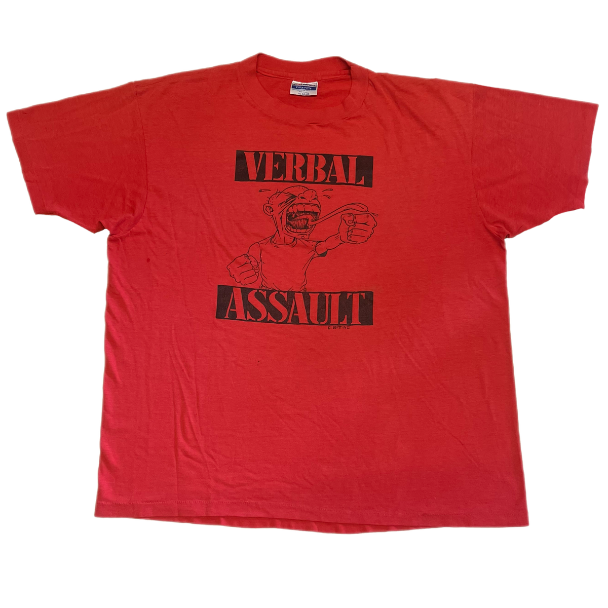 Vintage Verbal Assault &quot;Rhode Island&quot; T-Shirt