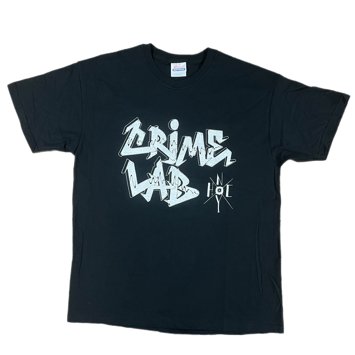 Vintage Crime Lab &quot;NYHC&quot; Back Ta Basics 100% PURE HARDCORE T-Shirt