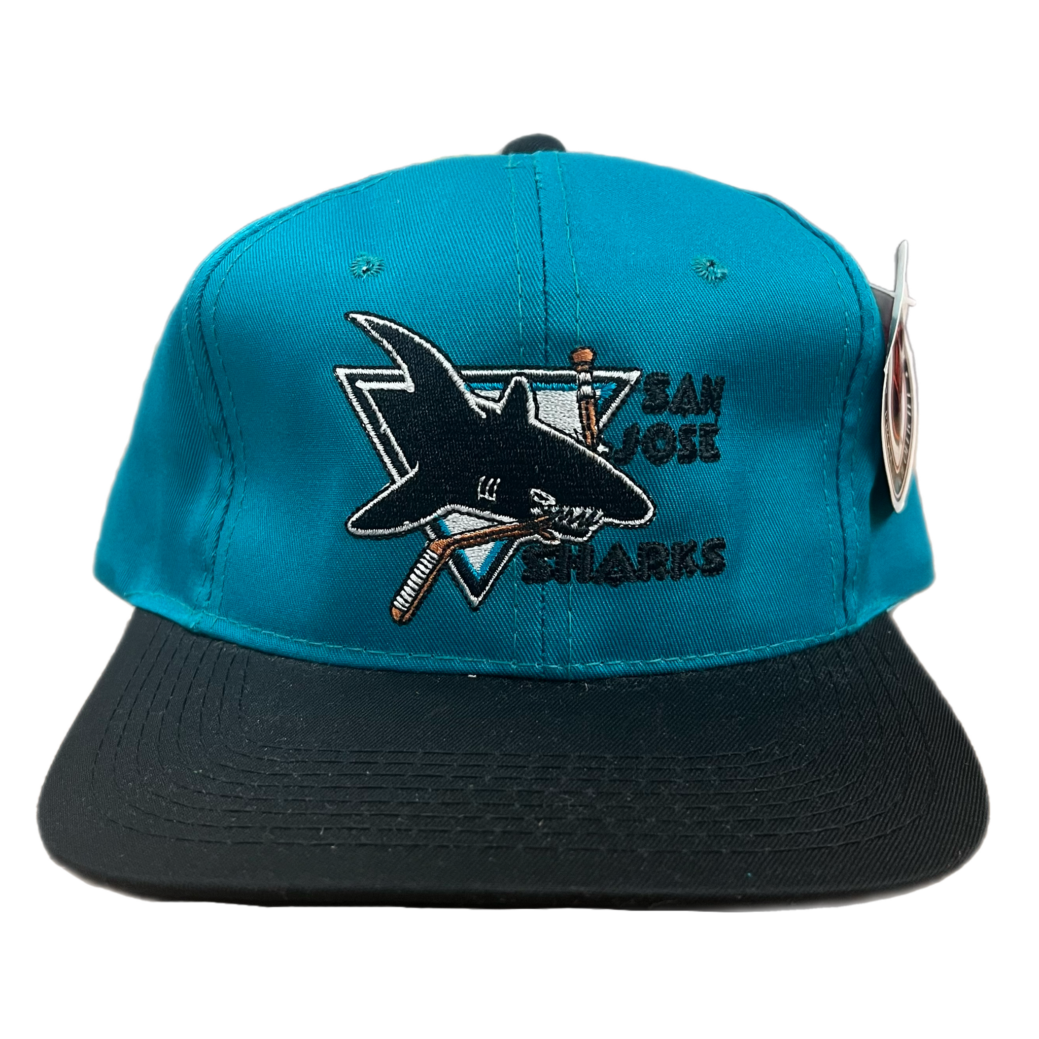 Vintage san jose sharks hot sale hat