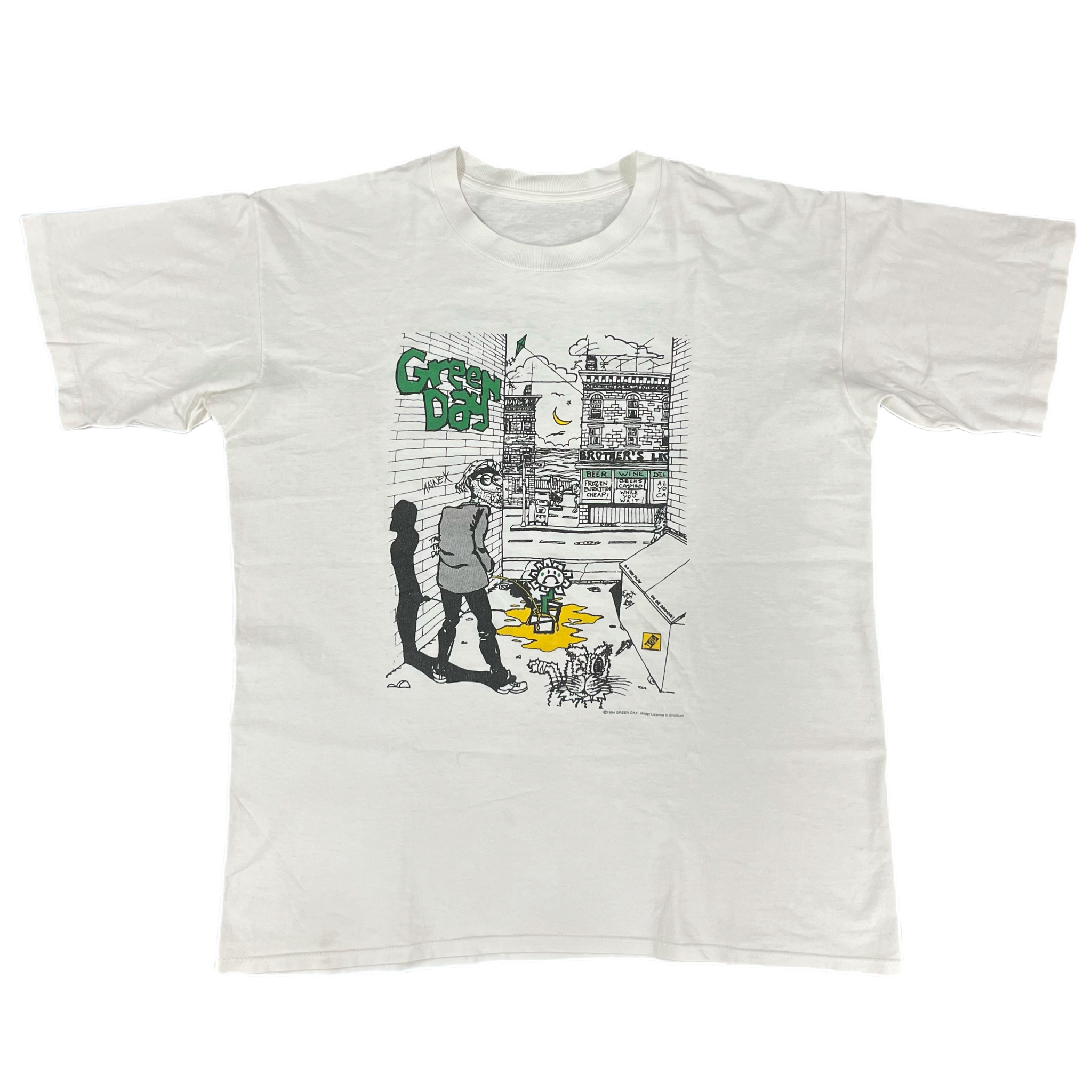 Green day dookie shirt sales