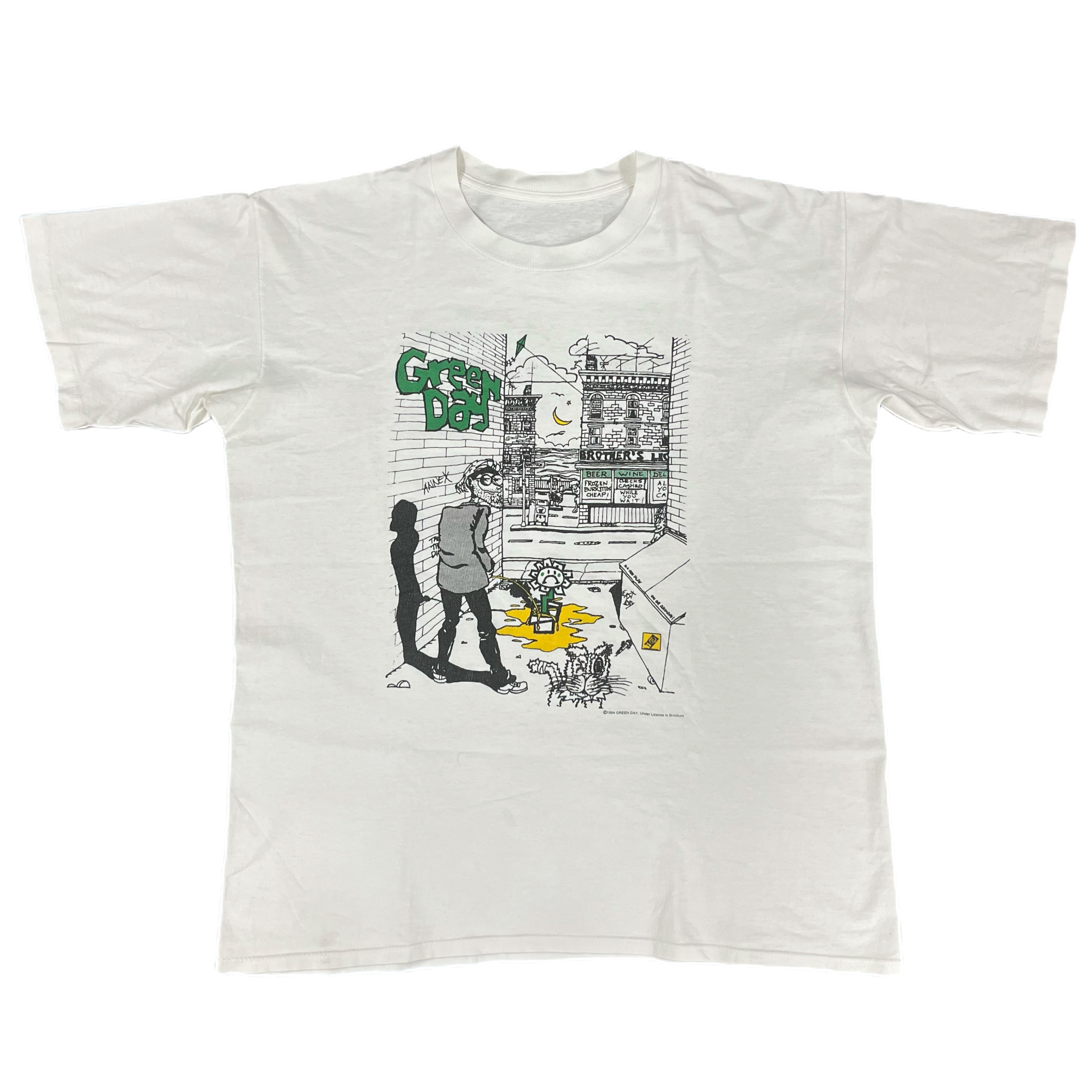Vintage green hot sale day dookie shirt