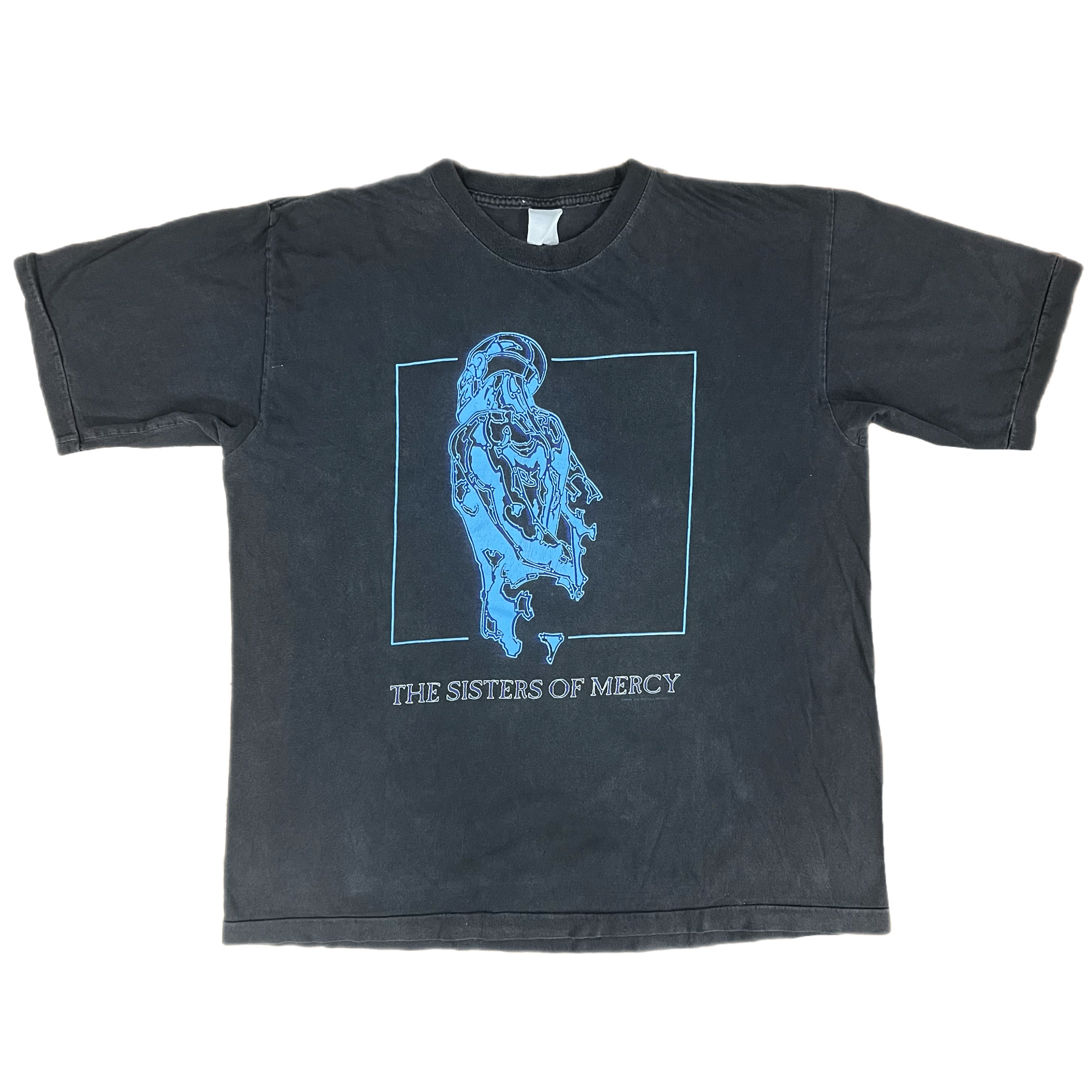 The Sisters of Mercy Cross Tshirt 80s Vintage Best Gift T