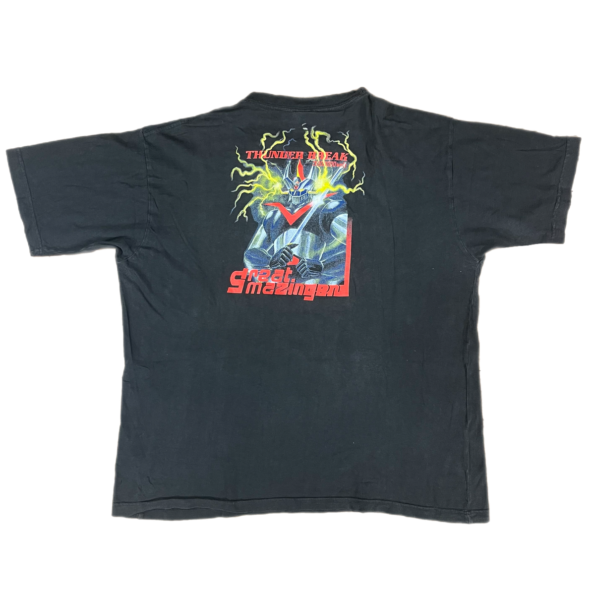 Vintage Great Mazinger &quot;Thunder Break&quot; GO NAGAI T-Shirt