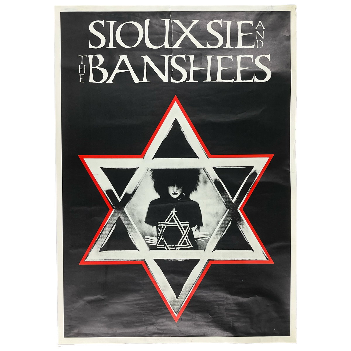 Vintage Siouxsie And The Banshees &quot;Israel&quot; Polydor Promotional Poster