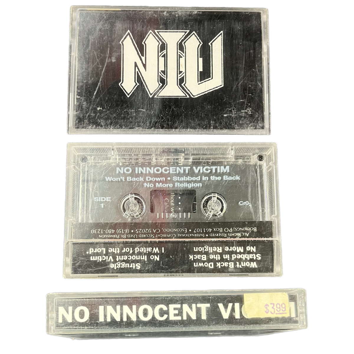 Vintage No Innocent Victim &quot;No Innocent Victim&quot; Cassette Tape