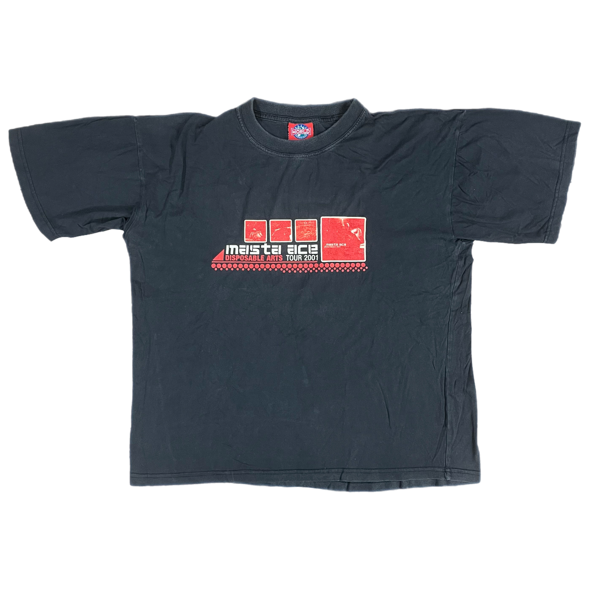 Vintage Masta Ace &quot;Disposable Arts&quot; 2001 Tour T-Shirt