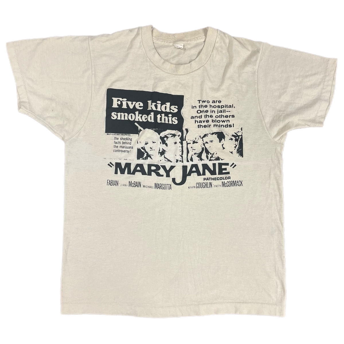 Vintage Mutilation Graphics &quot;Maryjane&quot; T-Shirt