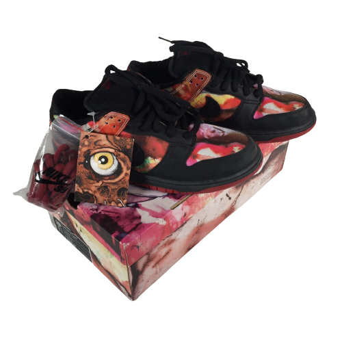 Vintage Deadstock Nike SB Dunks&quot;Pushead&quot; Sneakers