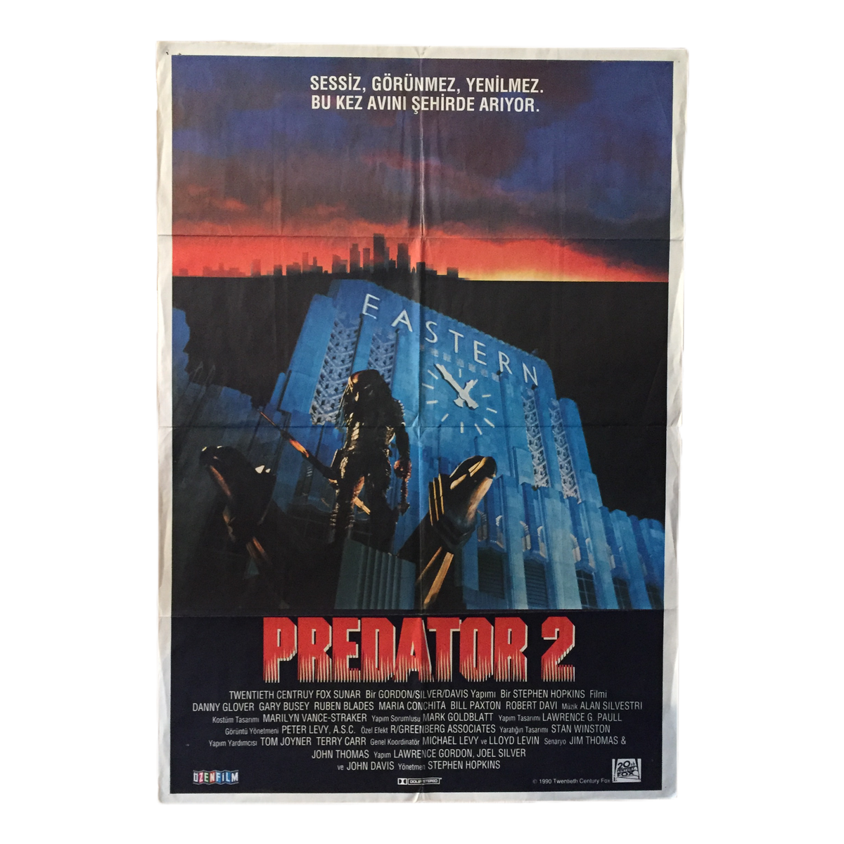 Vintage Predator 2 &quot;Turkish&quot; Poster