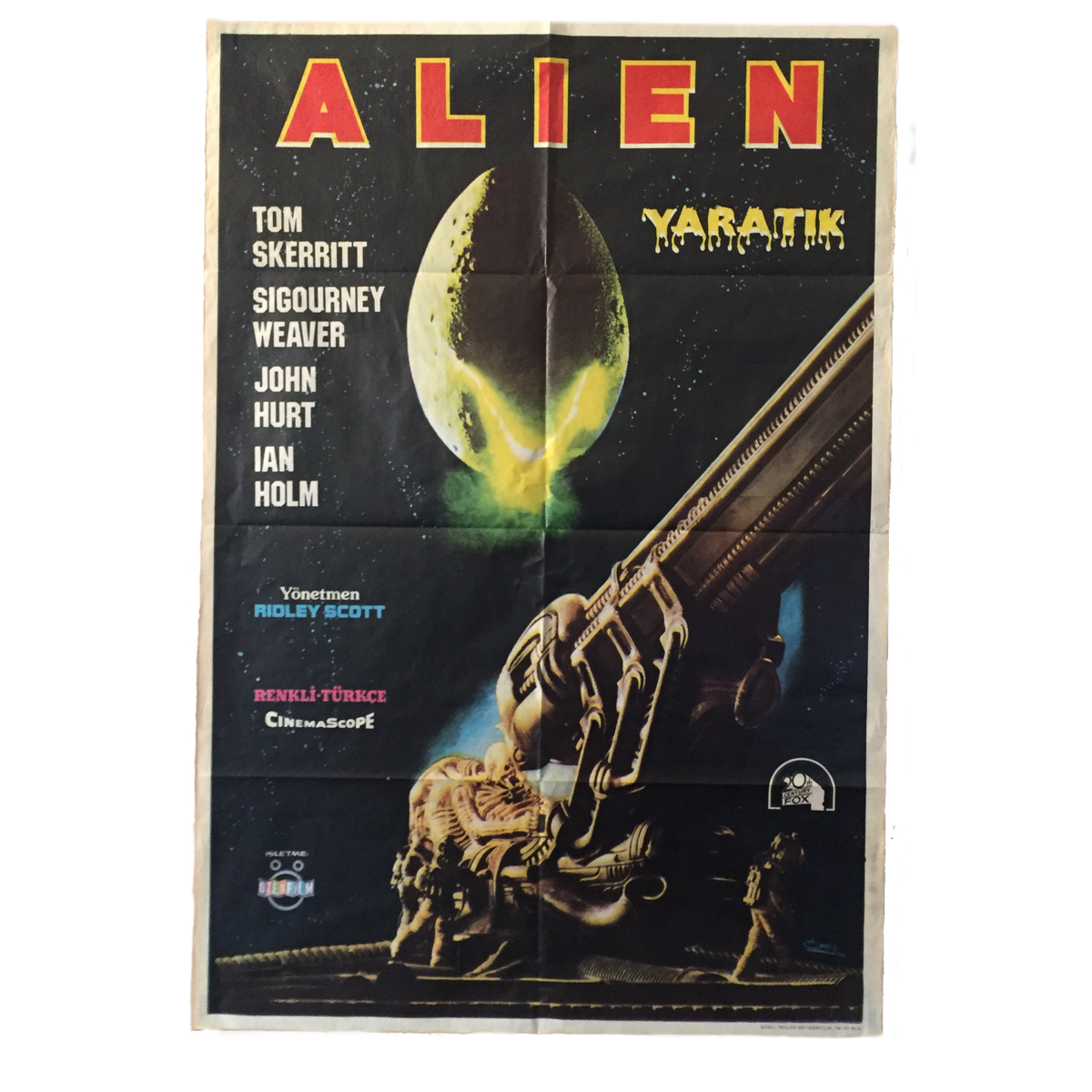 Vintage Alien &quot;Turkish&quot; Poster