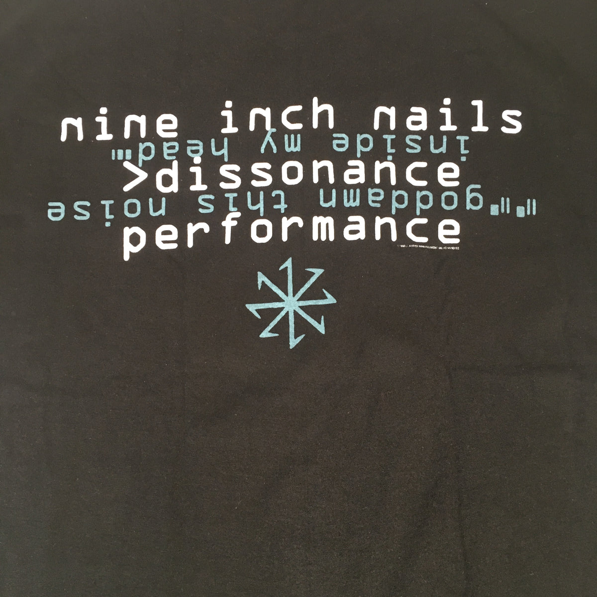 Vintage Nine Inch Nails &quot;Dissonance&quot; Tour T-shirt - jointcustodydc