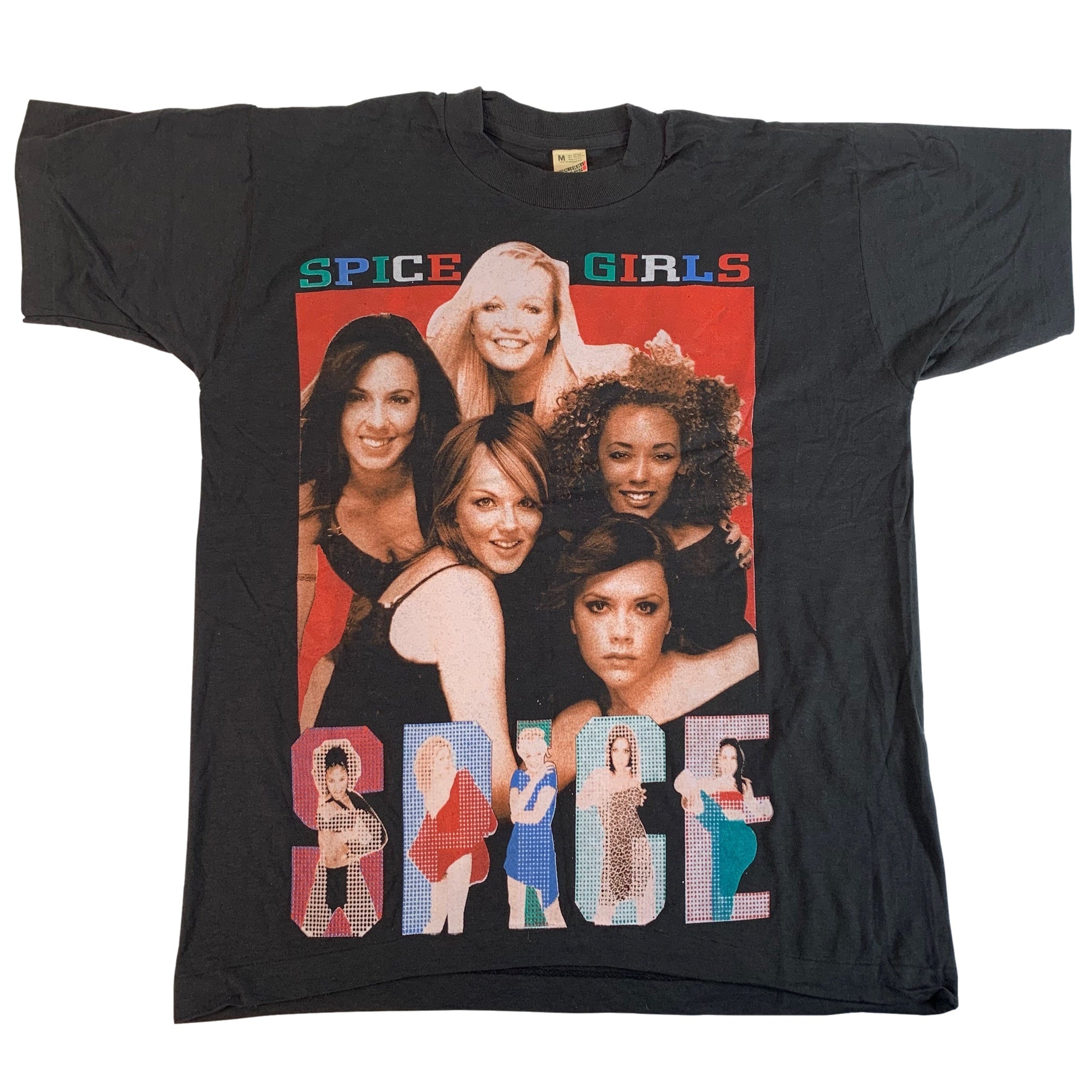 使い勝手の良い Spice girls ラップT スパイスガールズ Vintage 90s US ...