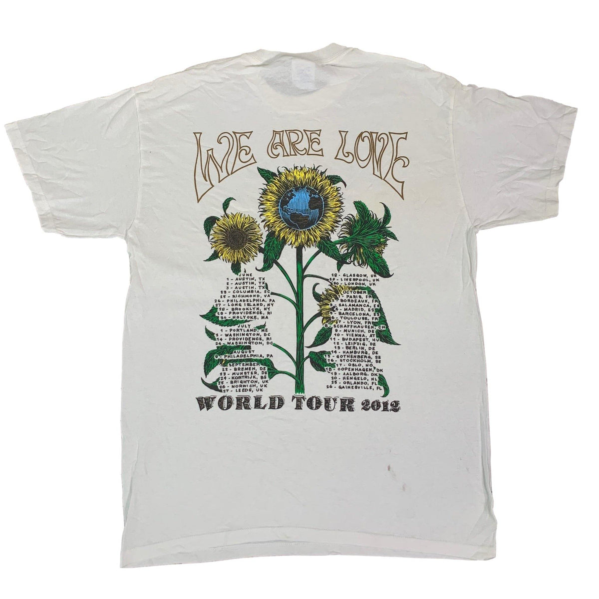 Vintage Give &quot;We Are Love&quot; T-Shirt - jointcustodydc
