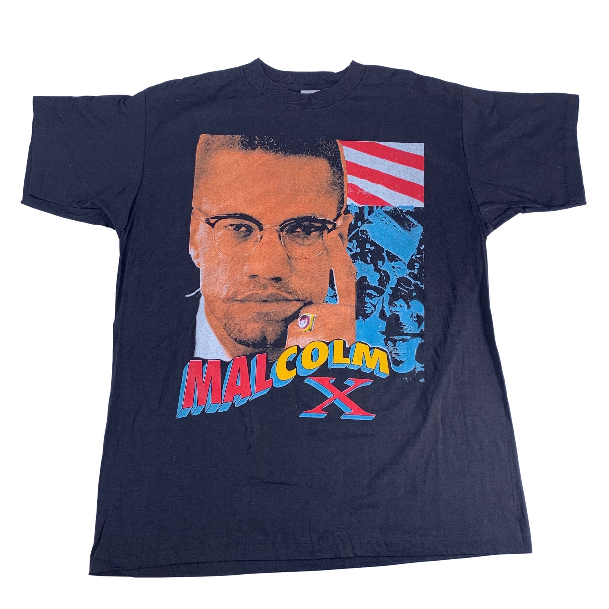 Vintage Malcolm X "Peace & Love" T-Shirt - jointcustodydc