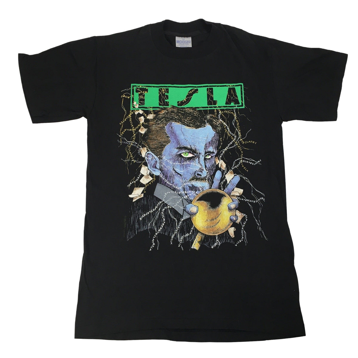 Vintage Tesla &quot;Pushead&quot; T-Shirt - jointcustodydc