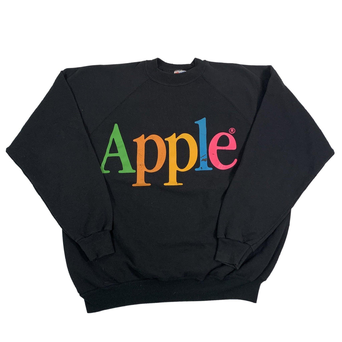 Vintage Apple &quot;Rainbow&quot; Crewneck Sweatshirt - jointcustodydc