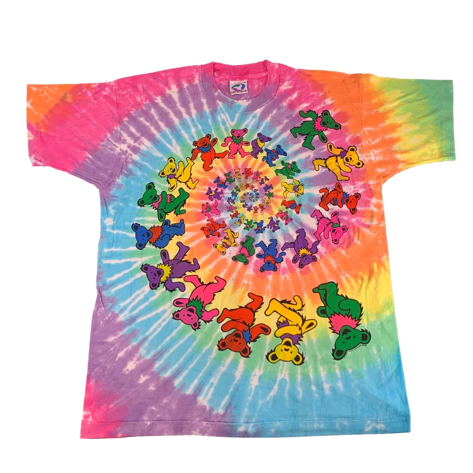 Vintage Grateful Dead "Spiral Bear" T-Shirt - jointcustodydc