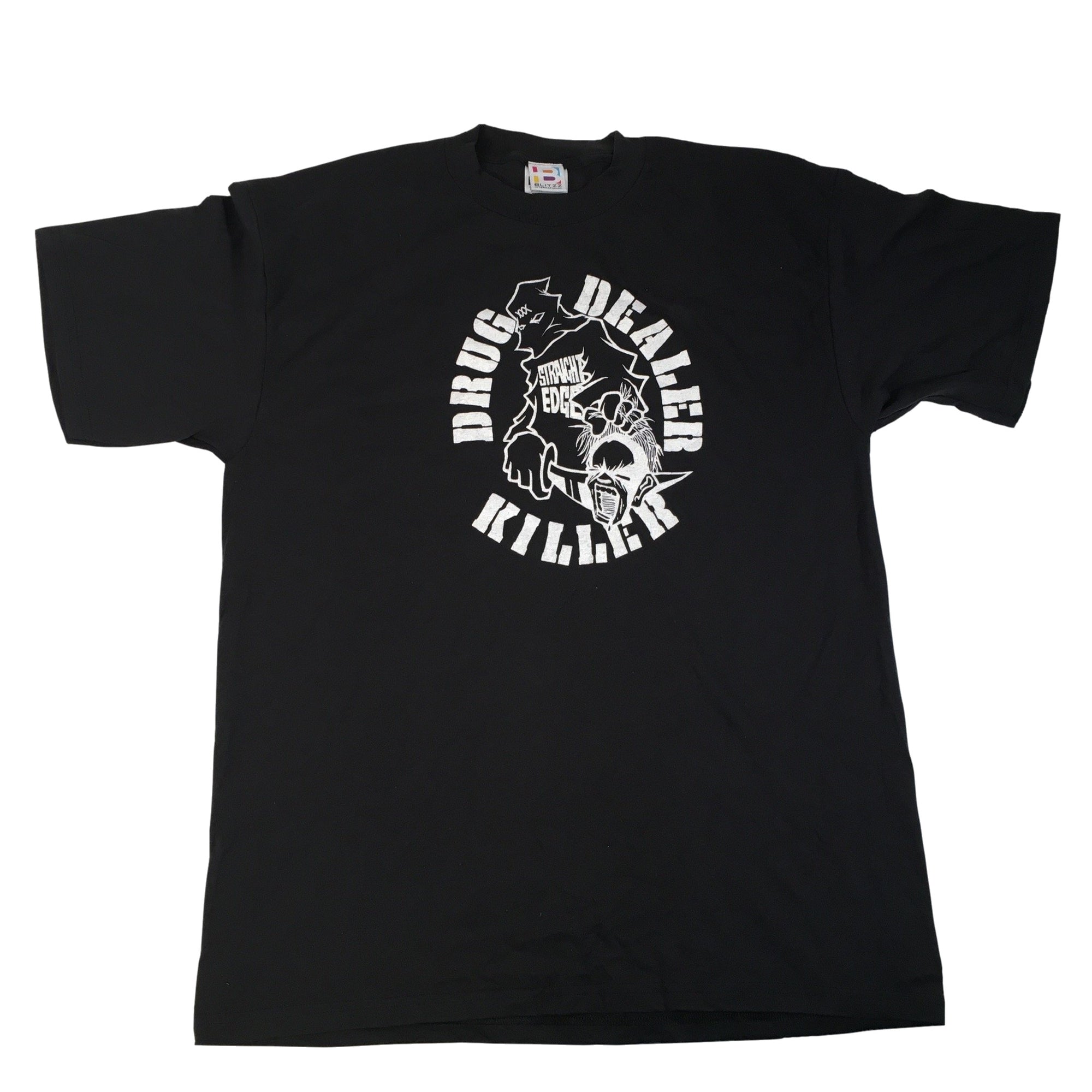 Vintage Straight Edge "Drug Dealer KIller" T-Shirt - jointcustodydc