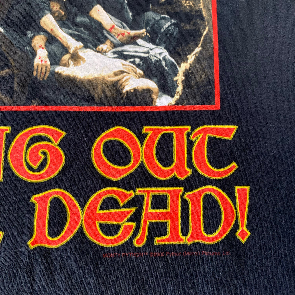 Vintage Monty Python &quot;Bring Out Your Dead!&quot; T-Shirt - jointcustodydc