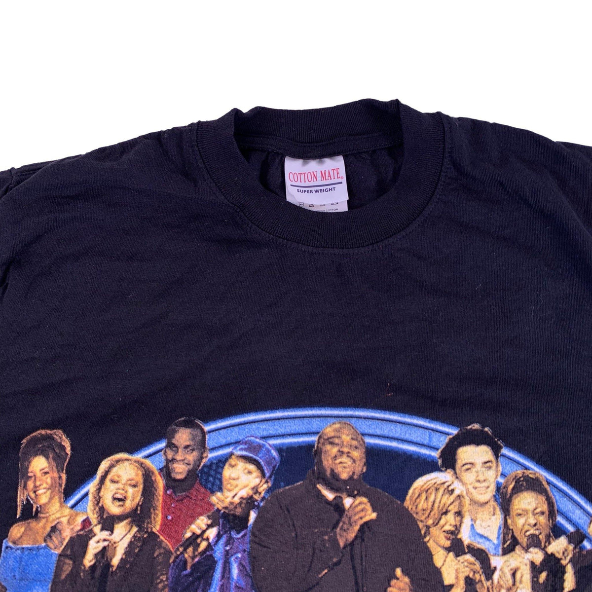 Vintage Original American Idol Summer 2003 T-Shirt Tag Detail