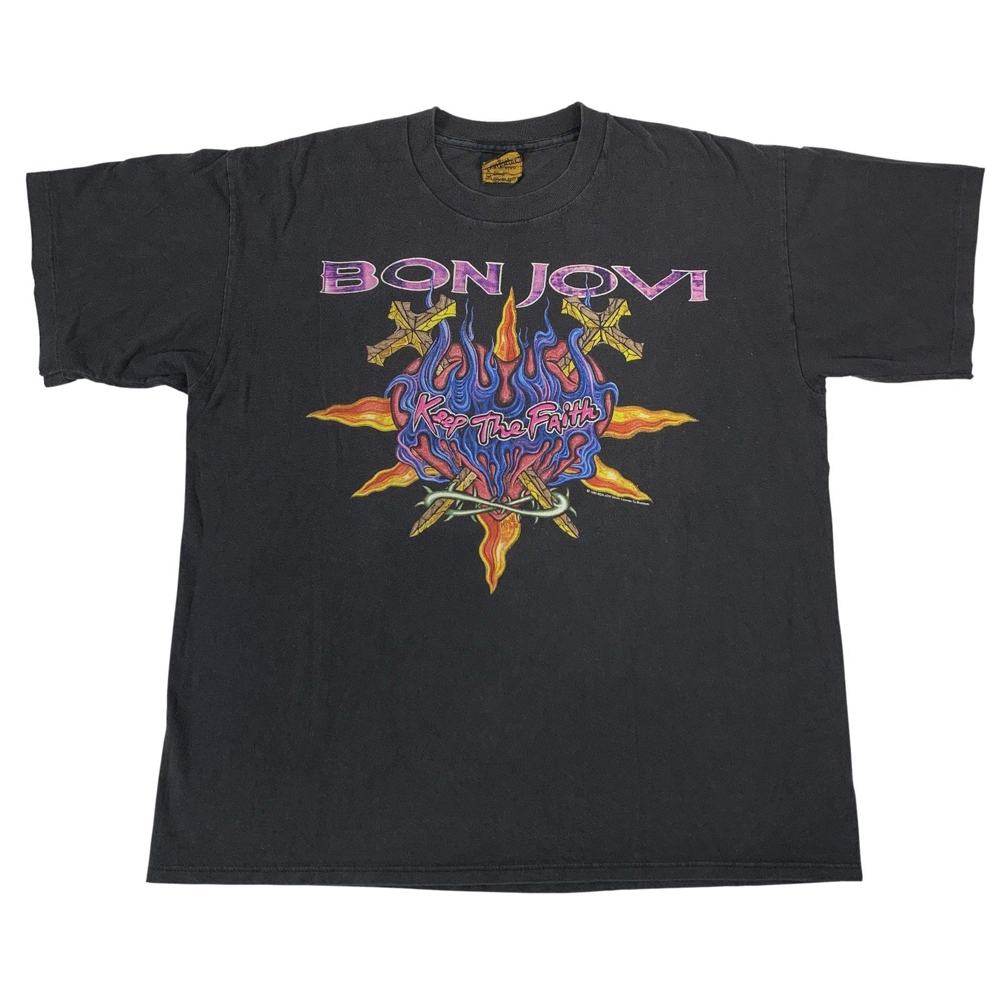 Vintage Bon Jovi "Keep The Faith" T-Shirt - jointcustodydc
