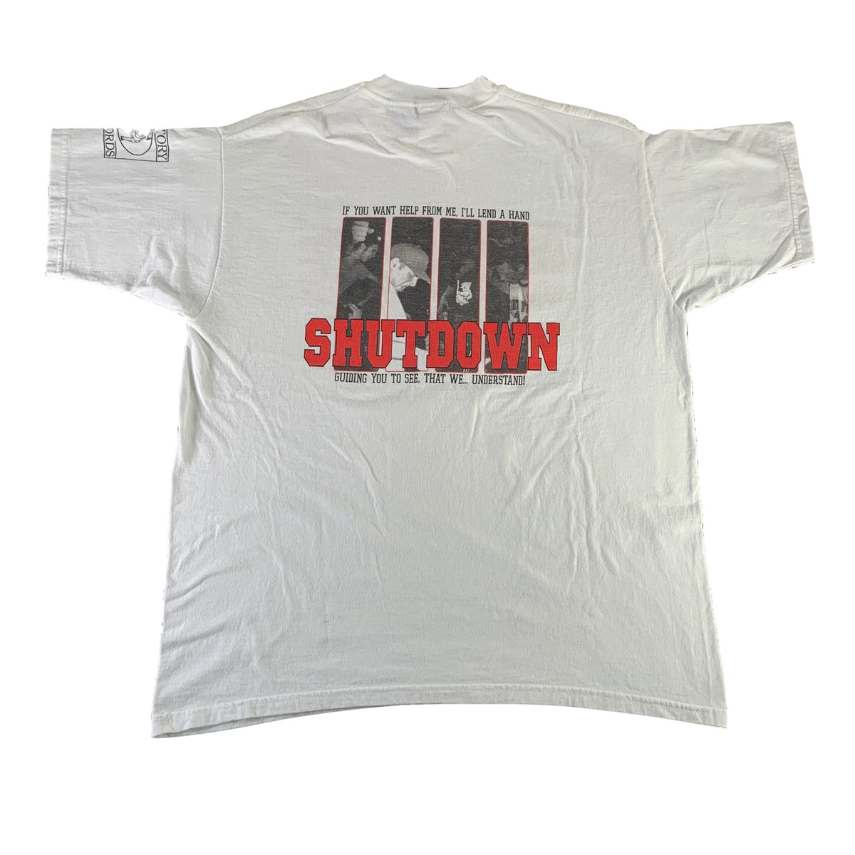 Vintage Shutdown &quot;Against All Odds&quot; T-Shirt - jointcustodydc