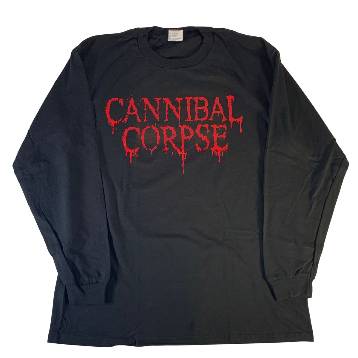 Vintage Cannibal Corpse &quot;Logo&quot; Long Sleeve Shirt - jointcustodydc