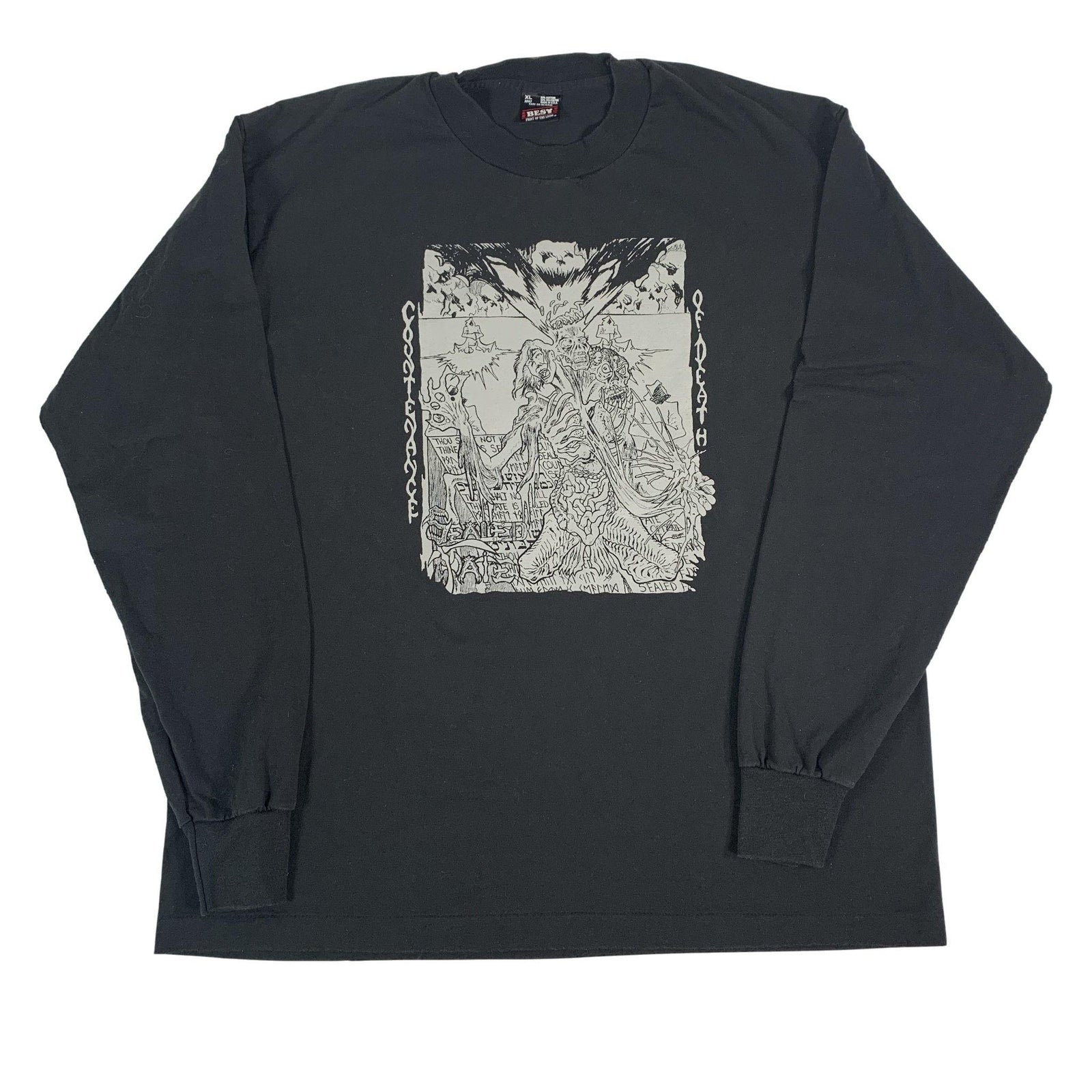 Vintage Sealed Fate "Countenance Of Death" Long Sleeve Shirt - jointcustodydc