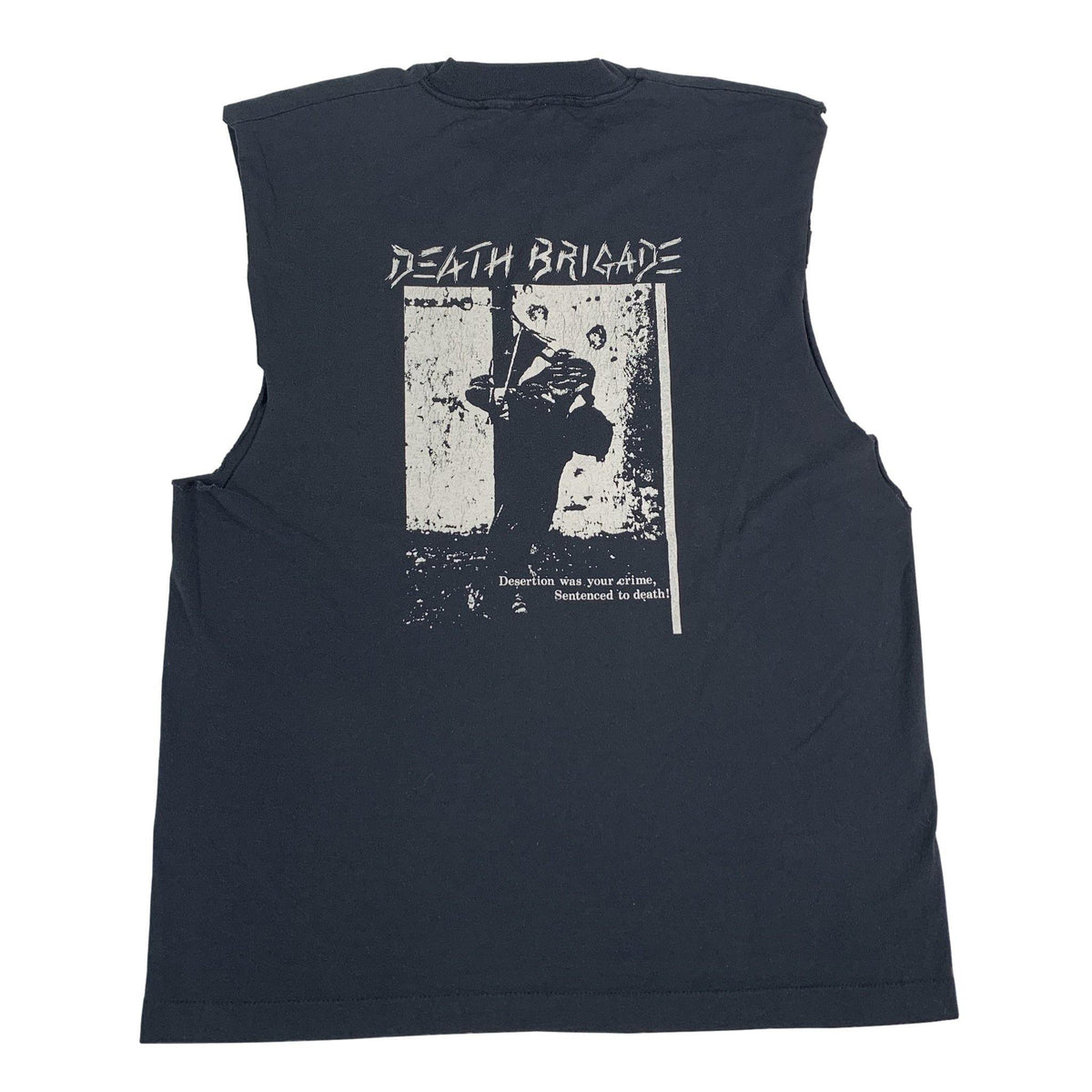 Vintage Devastation Cathedral &quot;Death Brigade&quot; Sleeveless T-Shirt - jointcustodydc