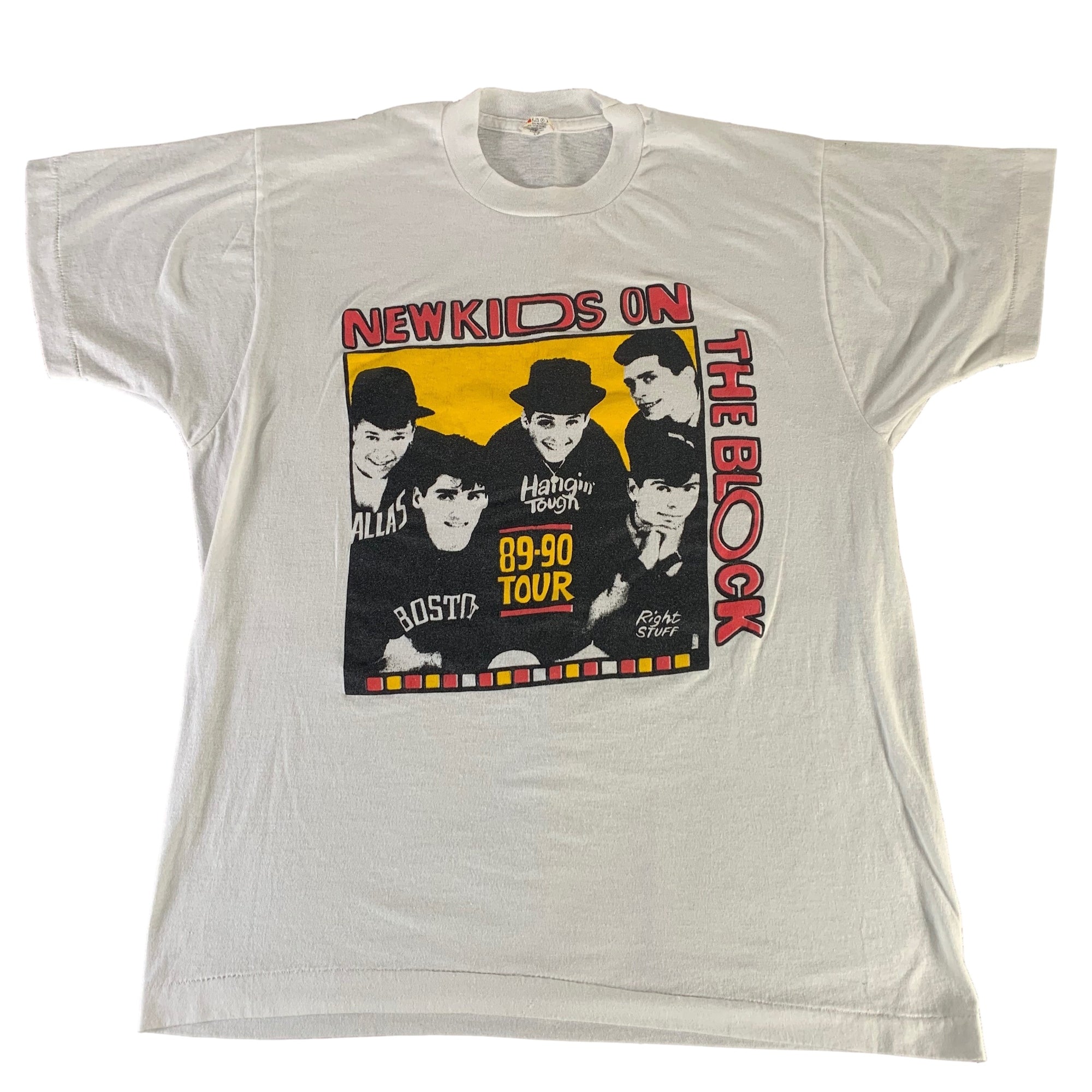 Vintage New Kids On The Block "89-90" T-Shirt - jointcustodydc