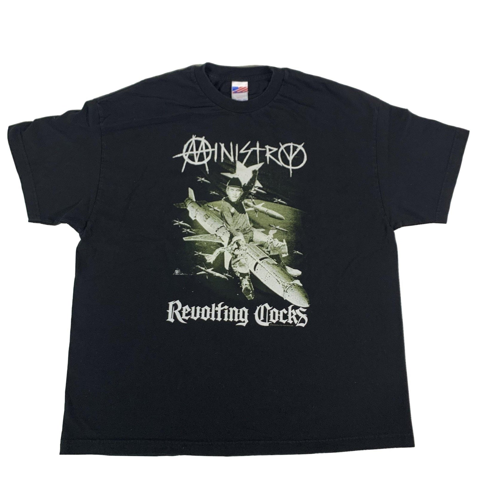 Vintage Ministry / Revolting Cocks "George W. Bush" Tour T-Shirt - jointcustodydc