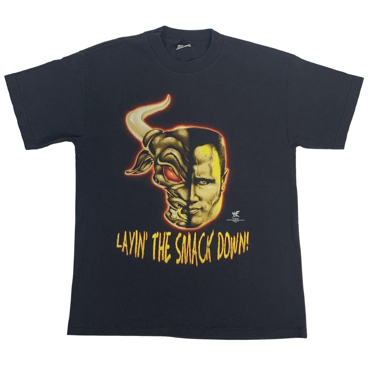 Vintage The Rock &quot;Smack Down&quot; T-Shirt - jointcustodydc