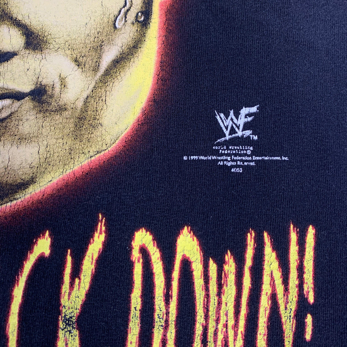 Vintage The Rock &quot;Smack Down&quot; T-Shirt - jointcustodydc