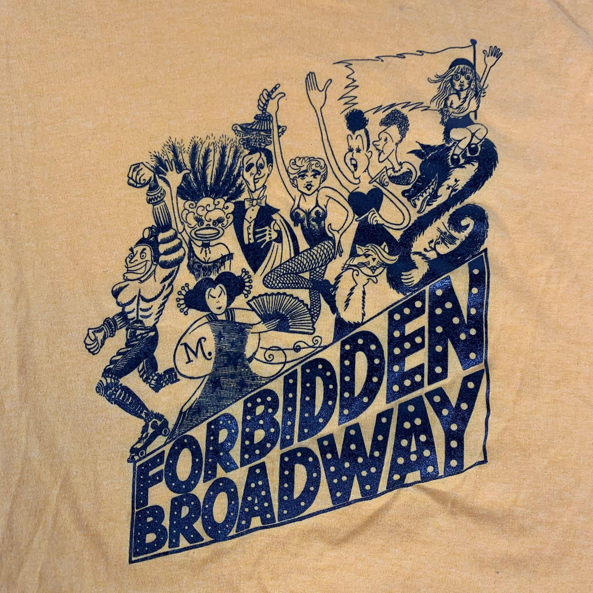 Vintage Forbidden Broadway &quot;1982&quot; T-Shirt - jointcustodydc