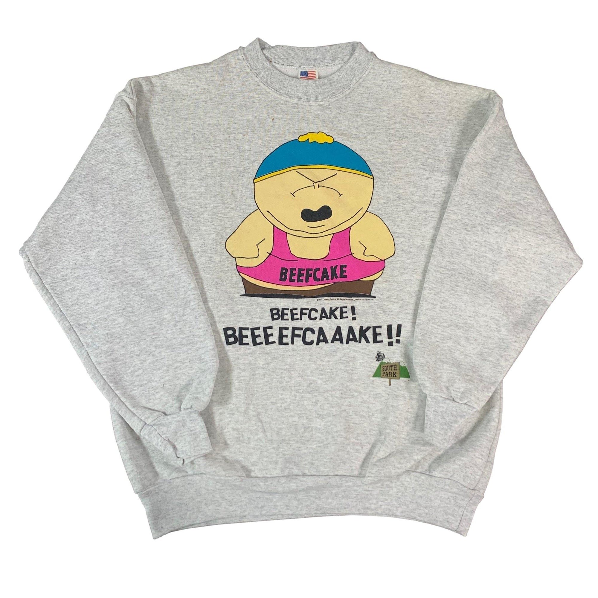 Vintage South Park "Beefcake" Crewneck Sweatshirt - jointcustodydc