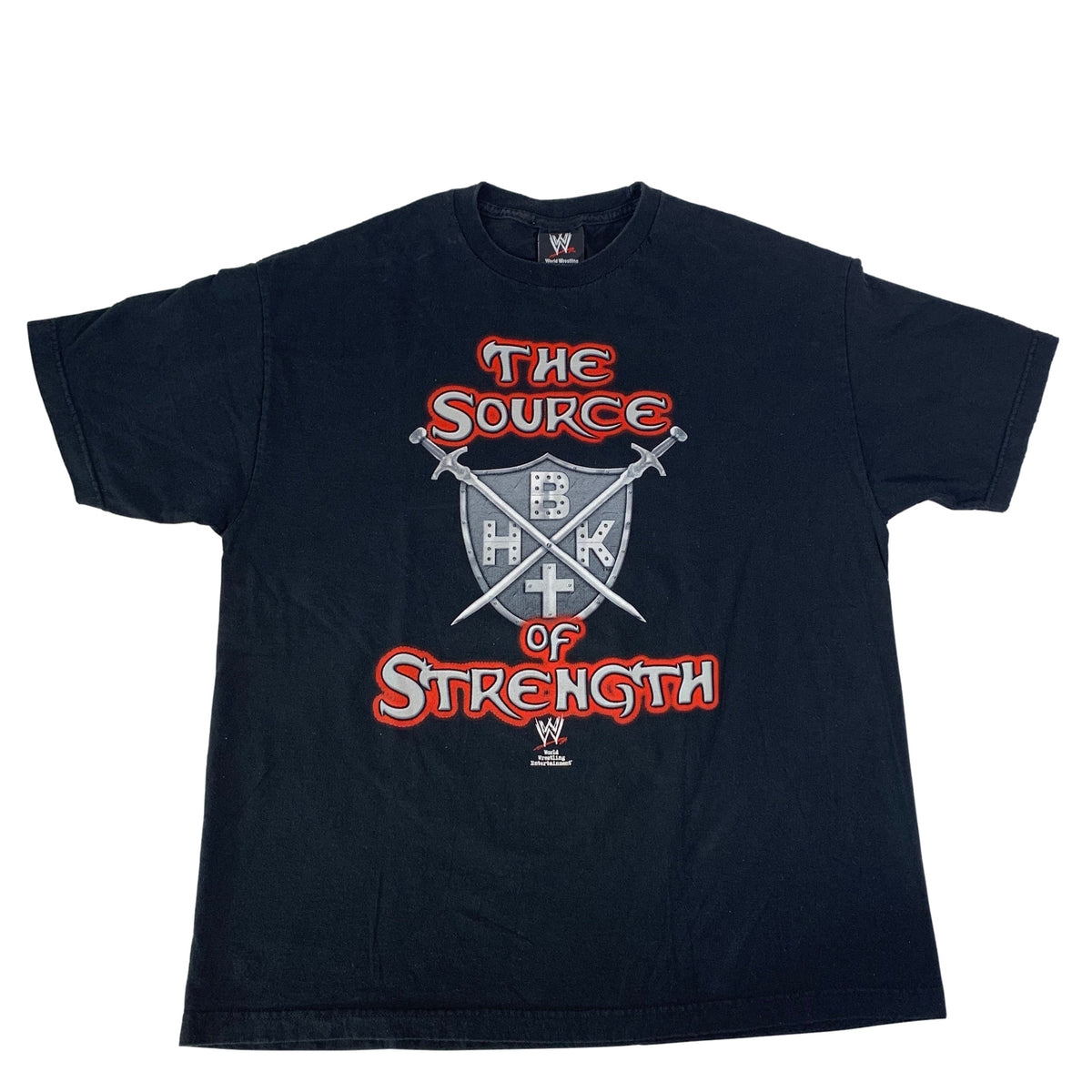Vintage Shawn Michaels &quot;The Source Of Strength&quot; T-Shirt - jointcustodydc