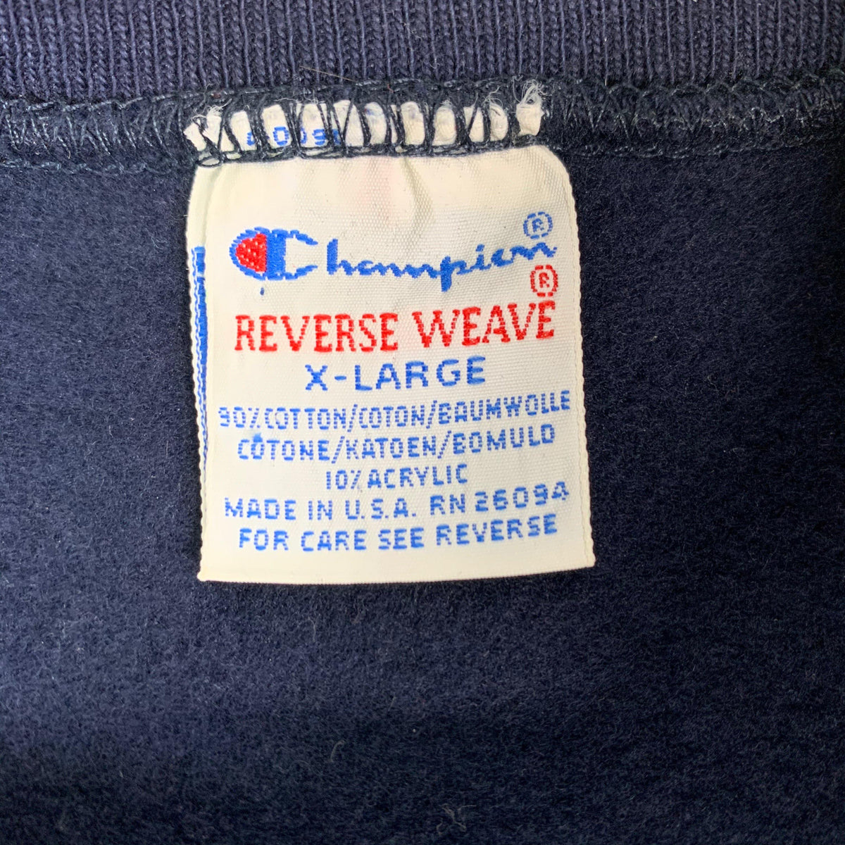 Vintage Champion Reverse Weave &quot;Notre Dame&quot; Crewneck Sweatshirt - jointcustodydc