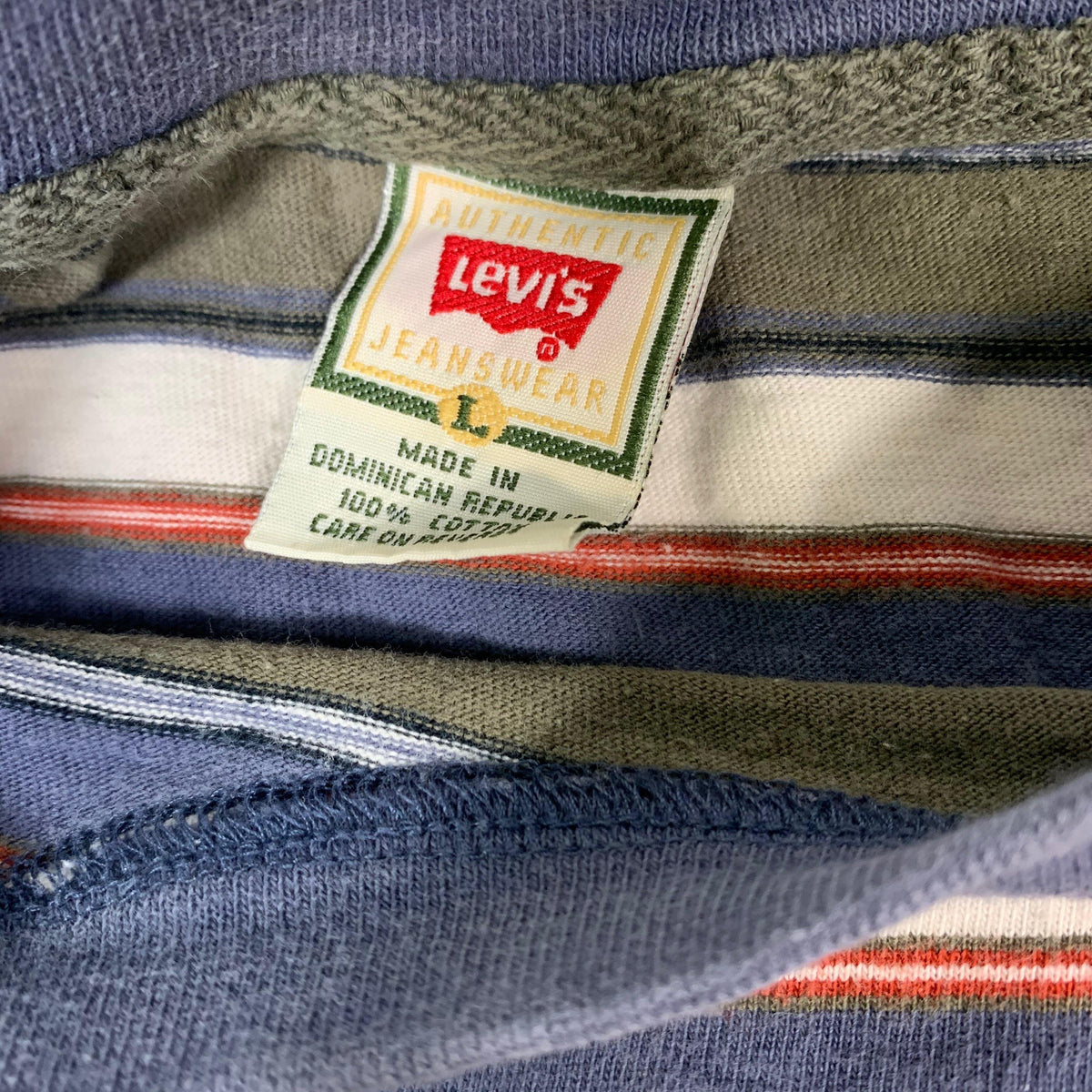 Vintage Levi&#39;s &quot;Striped&quot; Long Sleeve Shirt - jointcustodydc