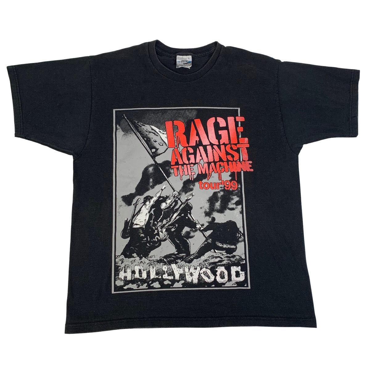 Vintage Rage Against The Machine &quot;Hollywood&quot; T-Shirt - jointcustodydc
