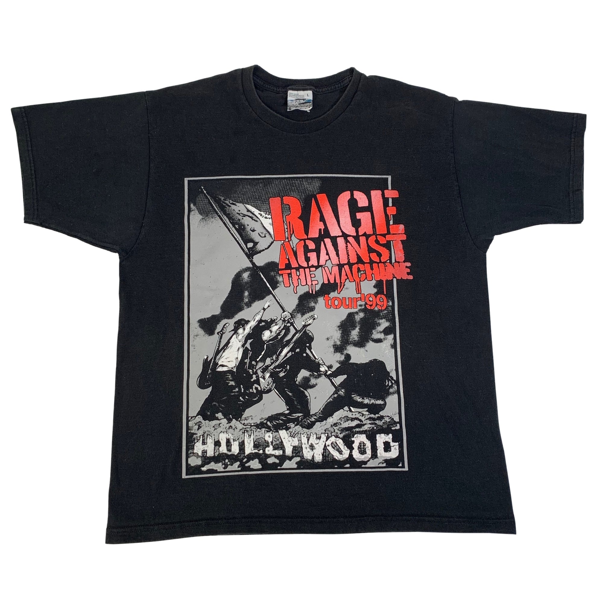 Vintage Rage Against The Machine "Hollywood" T-Shirt - jointcustodydc